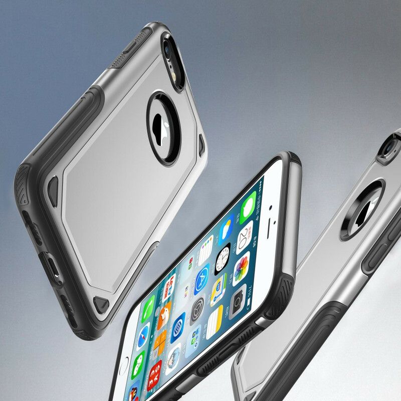 Mobilcover iPhone SE 3 / SE 2 / 8 / 7 Metaleffektrustning