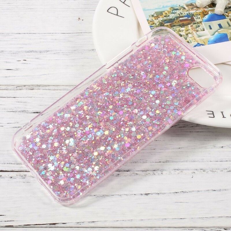 Mobilcover iPhone SE 3 / SE 2 / 8 / 7 Premium Glitter