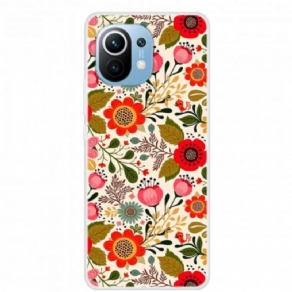 Cover Xiaomi Mi 11 5G Blomstertapet