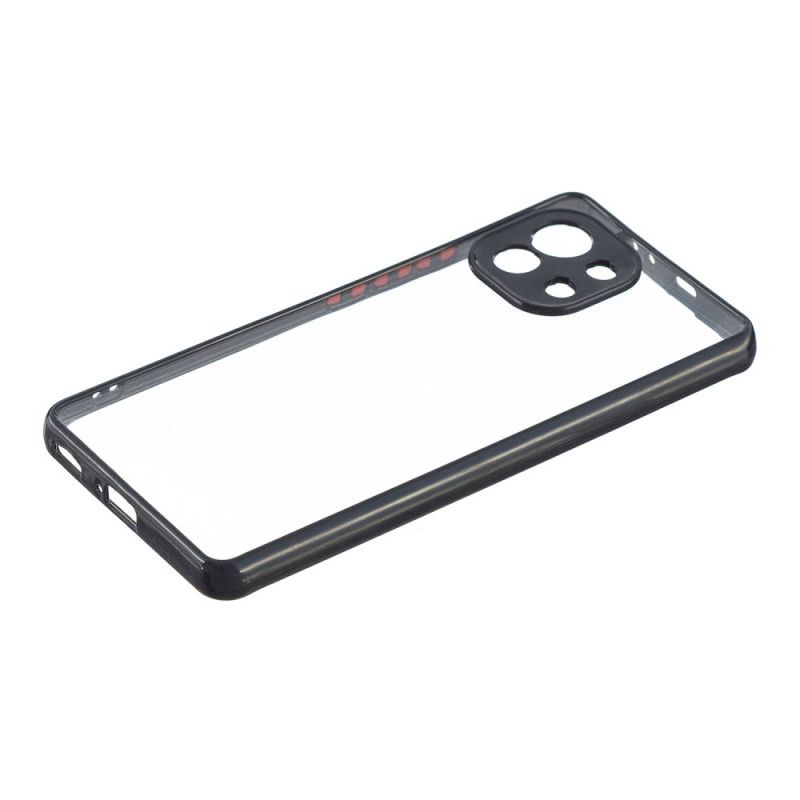 Cover Xiaomi Mi 11 5G Farvet Omrids Transparent