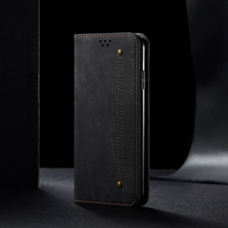 Cover Xiaomi Mi 11 5G Flip Cover Denimstof