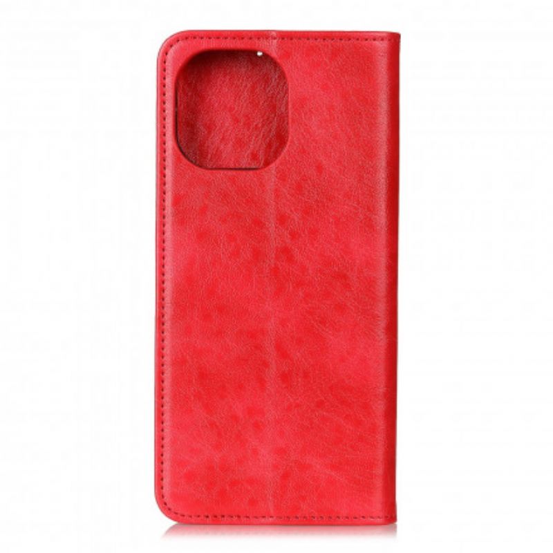 Cover Xiaomi Mi 11 5G Flip Cover Tekstureret Splitlæder