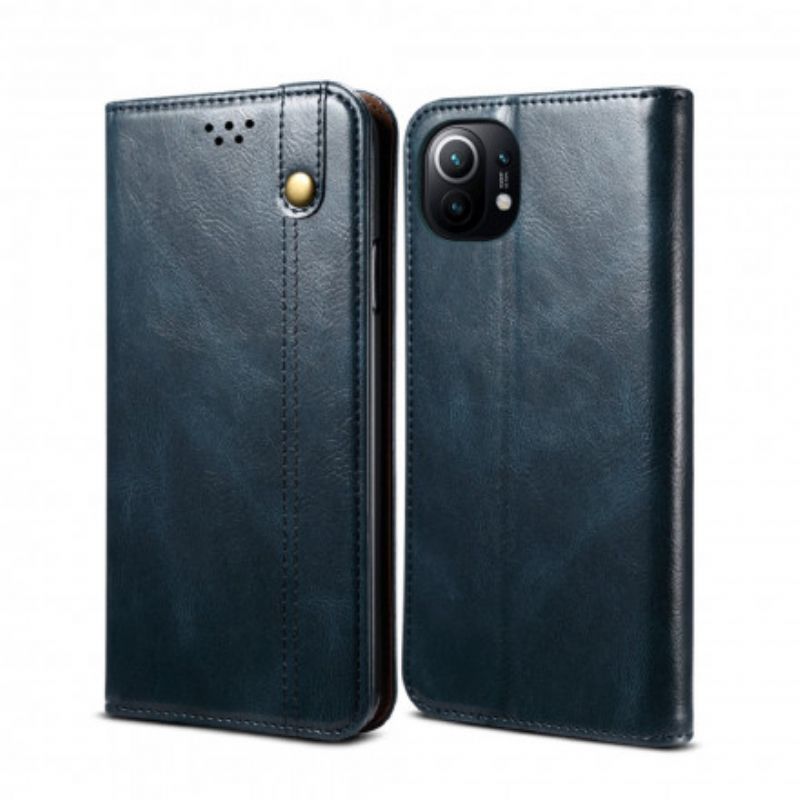 Cover Xiaomi Mi 11 5G Flip Cover Vokset Kunstlæder