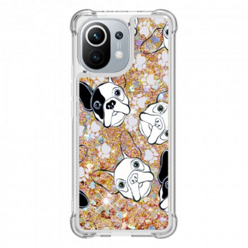 Cover Xiaomi Mi 11 5G Hr Glitter Dog