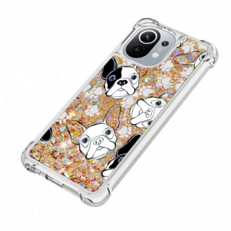 Cover Xiaomi Mi 11 5G Hr Glitter Dog