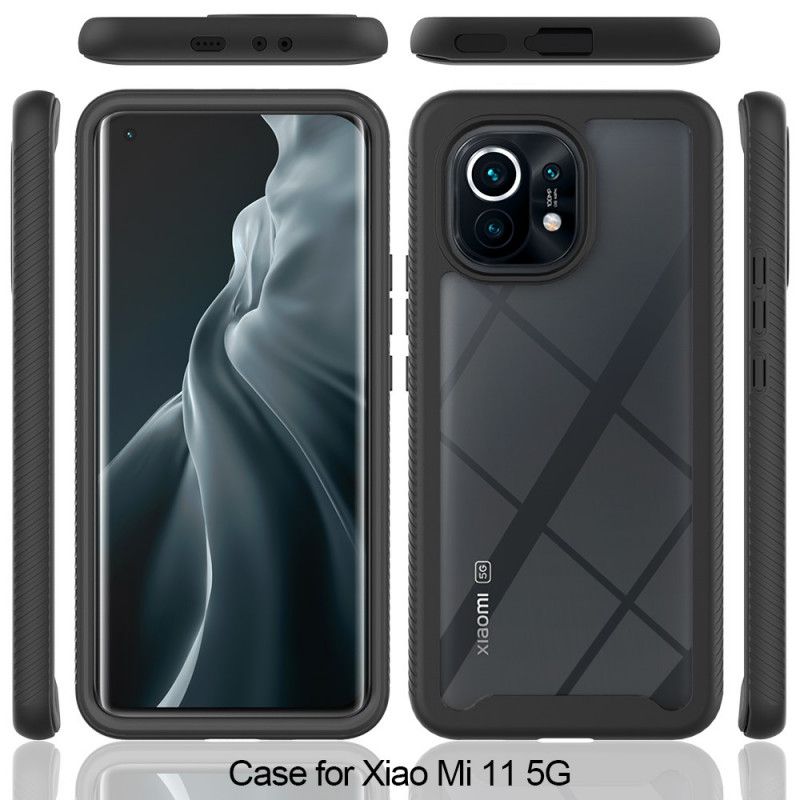 Cover Xiaomi Mi 11 5G Hybrid Silikonekantdesign