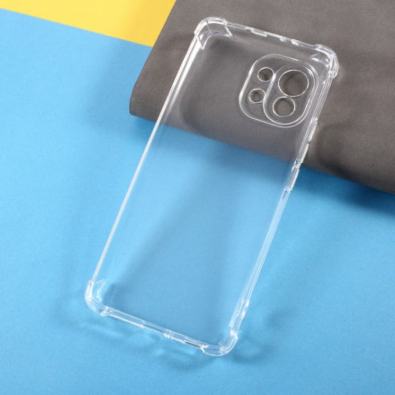 Cover Xiaomi Mi 11 5G Transparente Forstærkede Hjørner