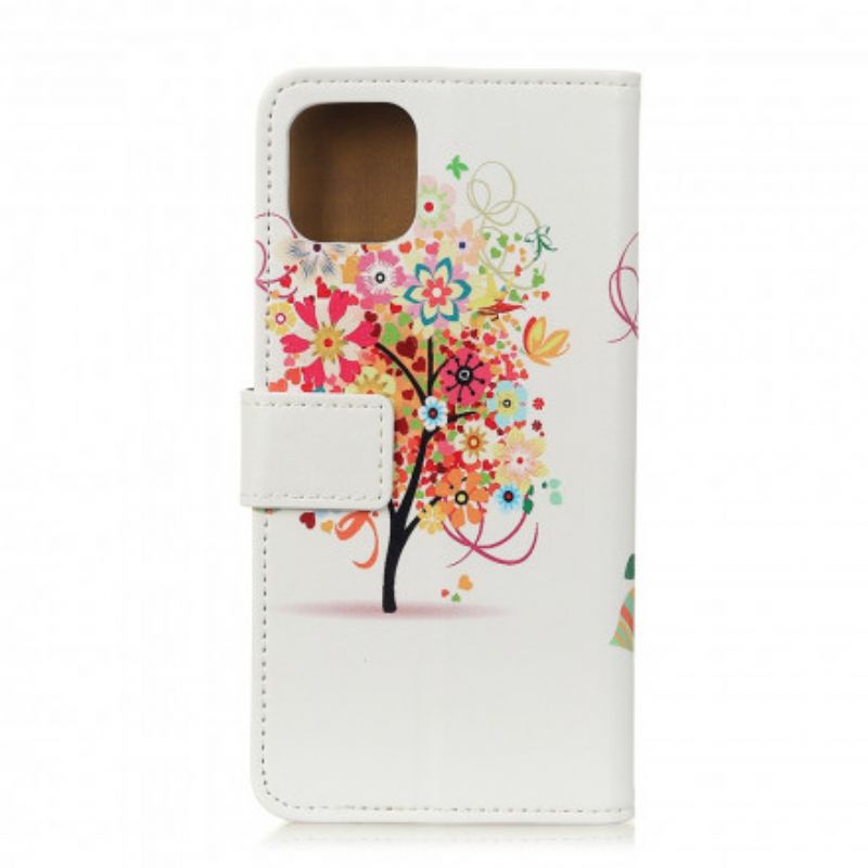 Flip Cover Xiaomi Mi 11 5G Blomstrende Træ