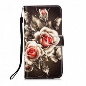 Flip Cover Xiaomi Mi 11 5G Gyldne Roser