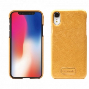 Cover iPhone XR Ægte Pierre Cardin Litchi Læder