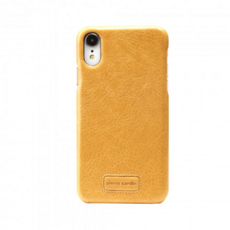 Cover iPhone XR Ægte Pierre Cardin Litchi Læder