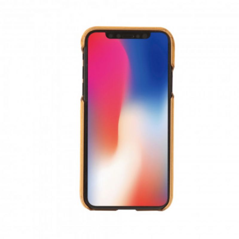 Cover iPhone XR Ægte Pierre Cardin Litchi Læder