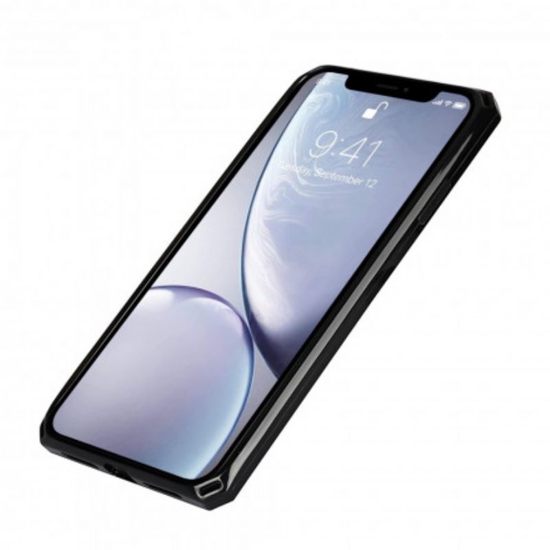 Cover iPhone XR Flip Cover Ægte Aftageligt Litchi-læder