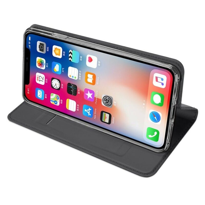 Cover iPhone XR Flip Cover Første Klasses Serie