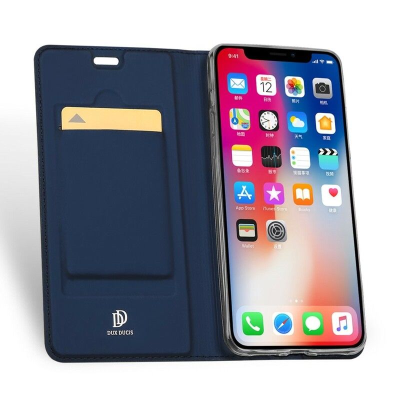 Cover iPhone XR Flip Cover Første Klasses Serie