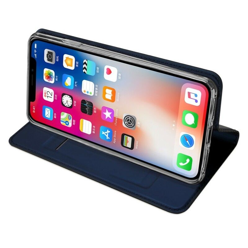 Cover iPhone XR Flip Cover Første Klasses Serie