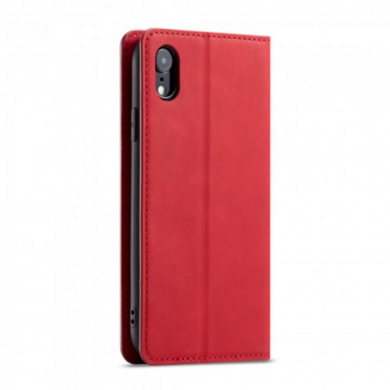 Cover iPhone XR Flip Cover Lædereffekt Forwenw