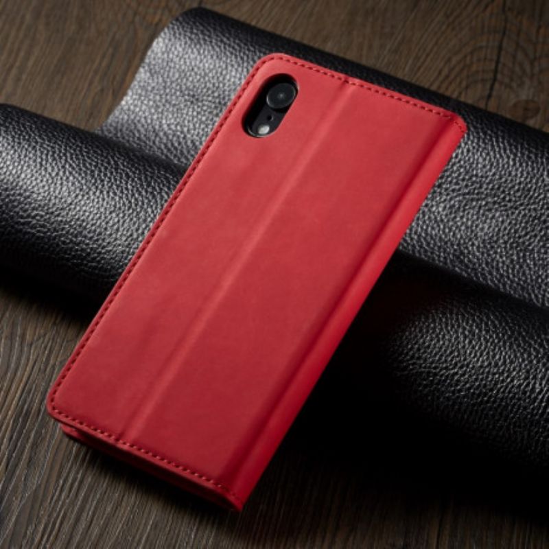 Cover iPhone XR Flip Cover Lædereffekt Forwenw