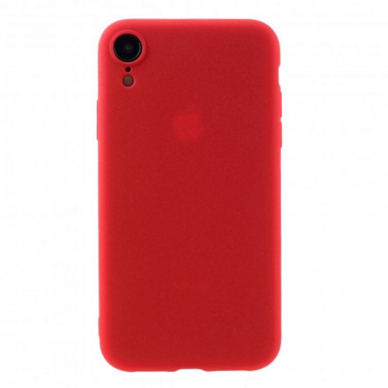 Cover iPhone XR Mat Silikone