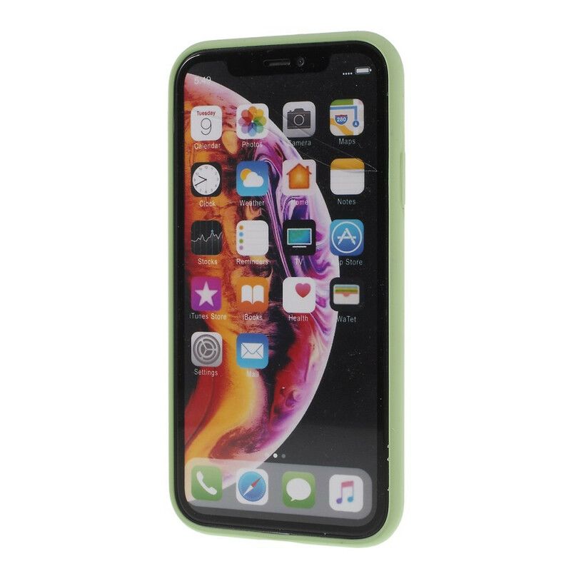 Cover iPhone XR Silikonehjerte