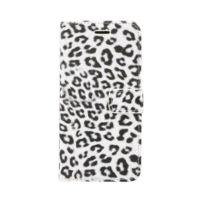 Flip Cover iPhone XR Leopard