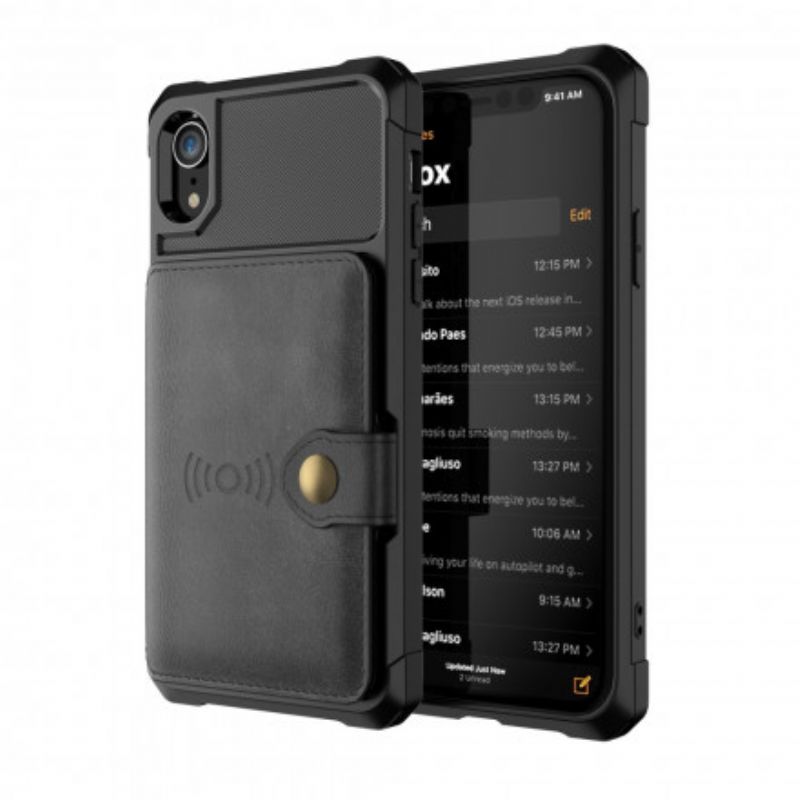 Mobilcover iPhone XR Multifunktionel Kortholder