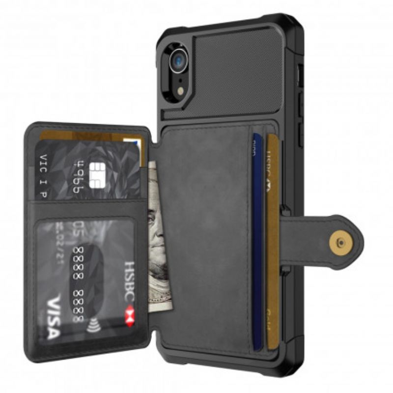 Mobilcover iPhone XR Multifunktionel Kortholder