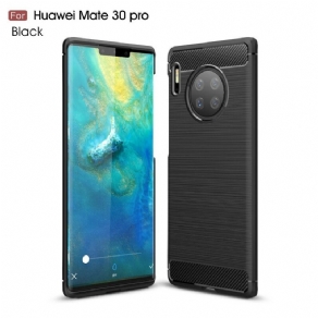 Cover Huawei Mate 30 Pro Børstet Kulfiber