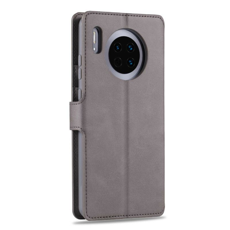 Læder Cover Huawei Mate 30 Pro Azns Lædereffekt