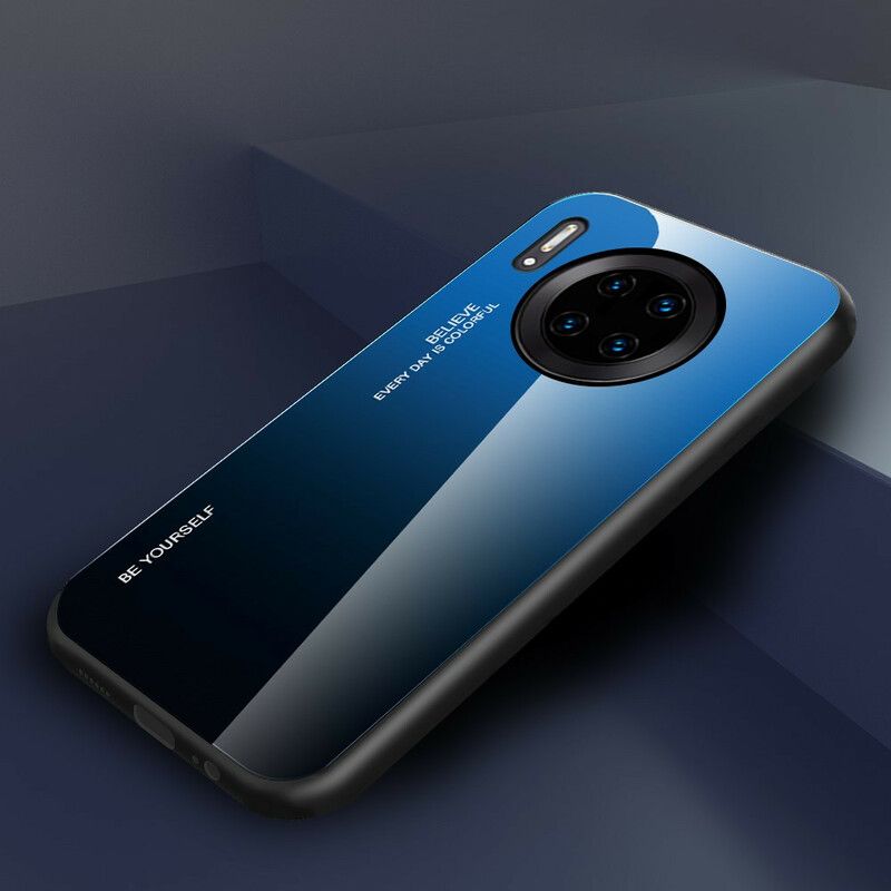 Mobilcover Huawei Mate 30 Pro Vær Dig Selv Hærdet Glas