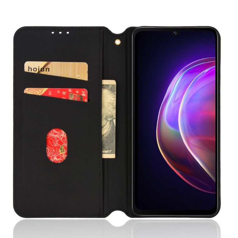 Cover Vivo V21 5G Flip Cover Diamant Lædereffekt