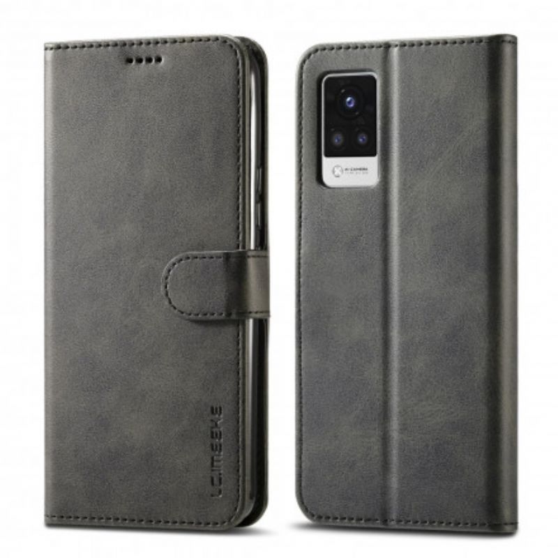 Flip Cover Vivo V21 5G Lc.imeeke Lædereffekt