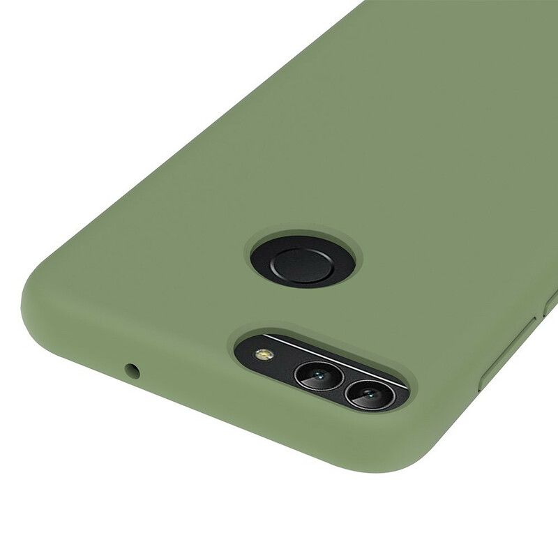 Cover Honor 9 Lite Flydende Silikonedesign