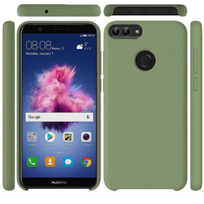 Cover Honor 9 Lite Flydende Silikonedesign