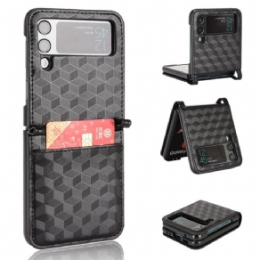 Cover Samsung Galaxy Z Flip 4 Flip Cover 3d Terning