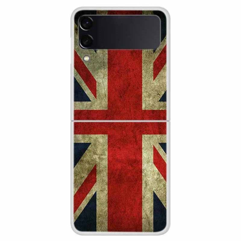 Cover Samsung Galaxy Z Flip 4 Flip Cover Engelsk Flag