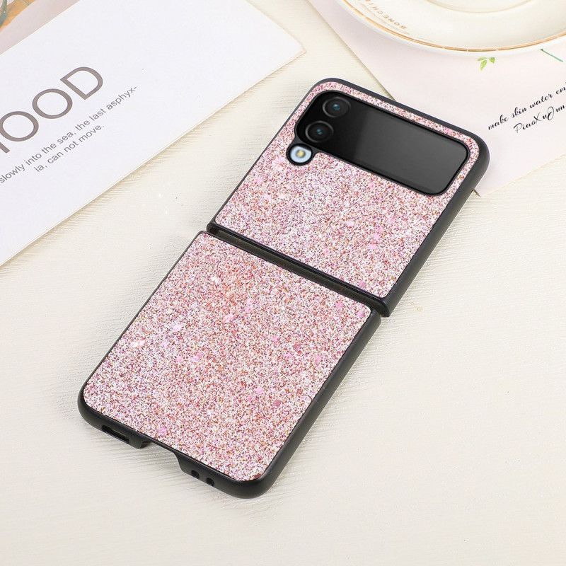 Cover Samsung Galaxy Z Flip 4 Flip Cover Glitrer Hud