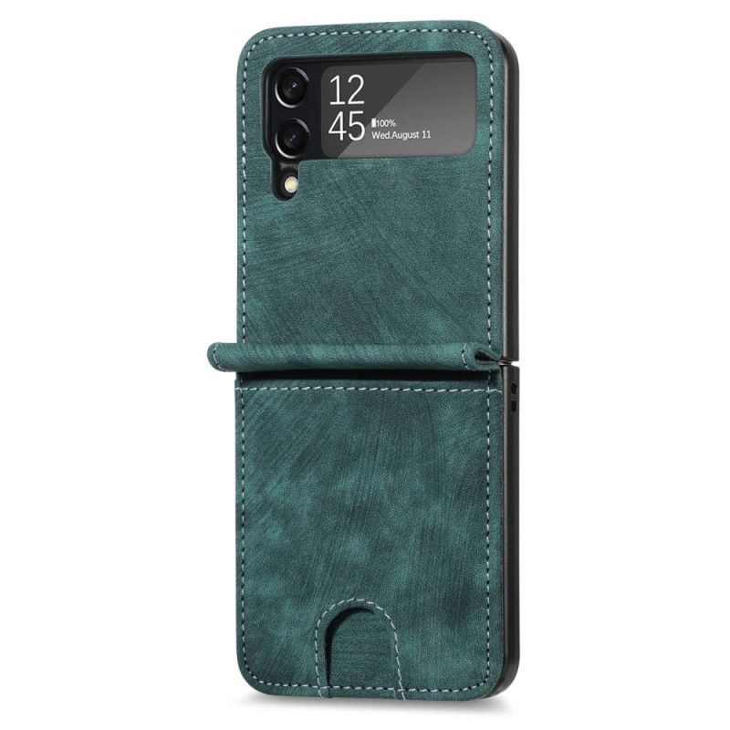 Cover Samsung Galaxy Z Flip 4 Flip Cover Kortholder / Pung