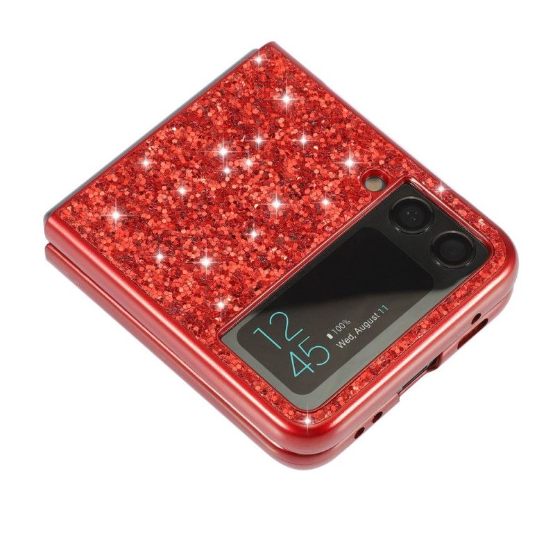 Cover Samsung Galaxy Z Flip 4 Flip Cover Premium Glitter