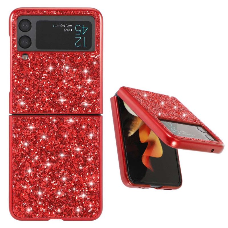 Cover Samsung Galaxy Z Flip 4 Flip Cover Premium Glitter