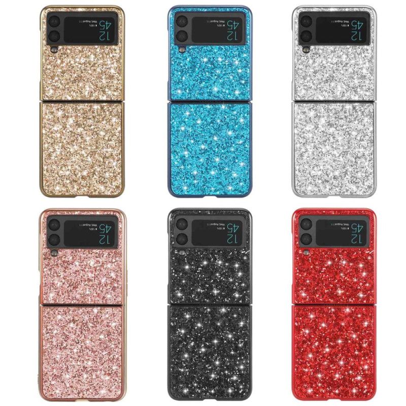 Cover Samsung Galaxy Z Flip 4 Flip Cover Premium Glitter