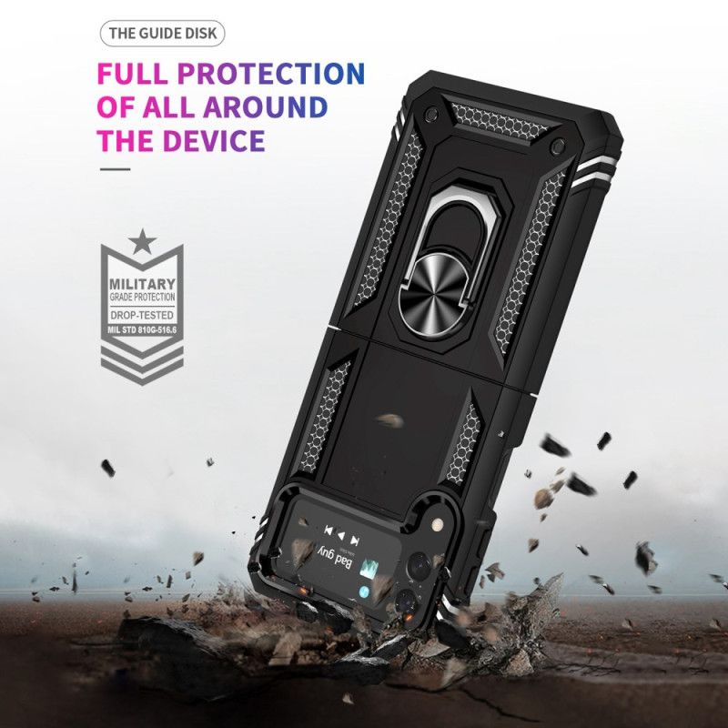 Cover Samsung Galaxy Z Flip 4 Flip Cover Premium Ring