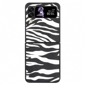 Cover Samsung Galaxy Z Flip 4 Flip Cover Zebra