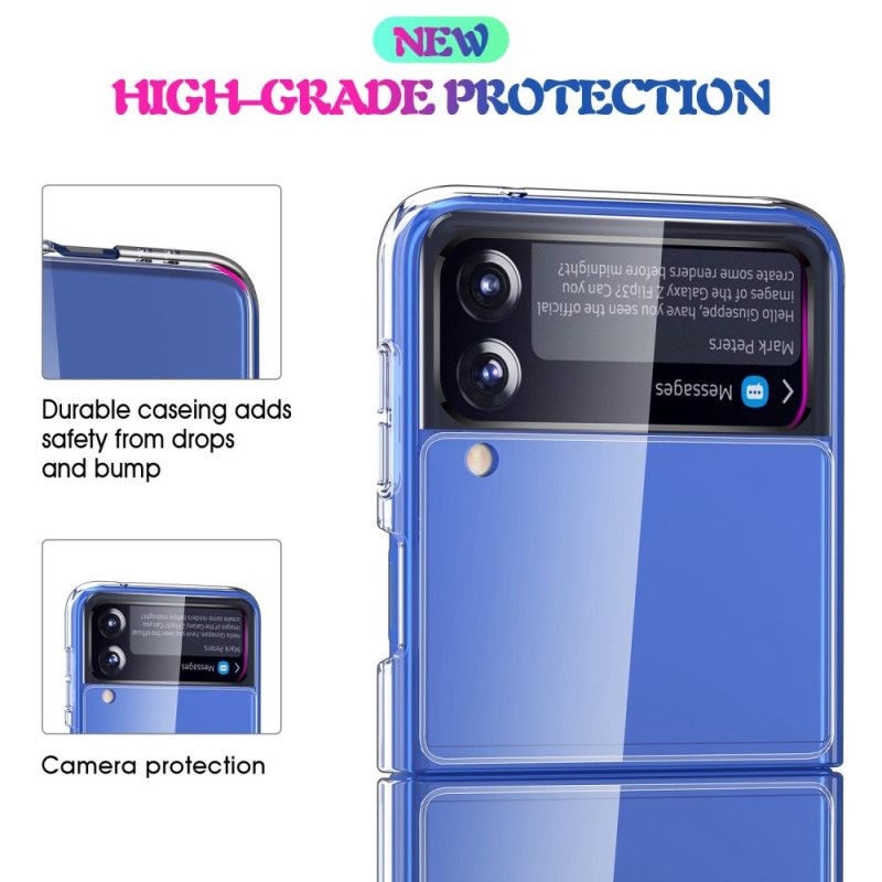 Mobilcover Samsung Galaxy Z Flip 4 Flip Cover Krystal