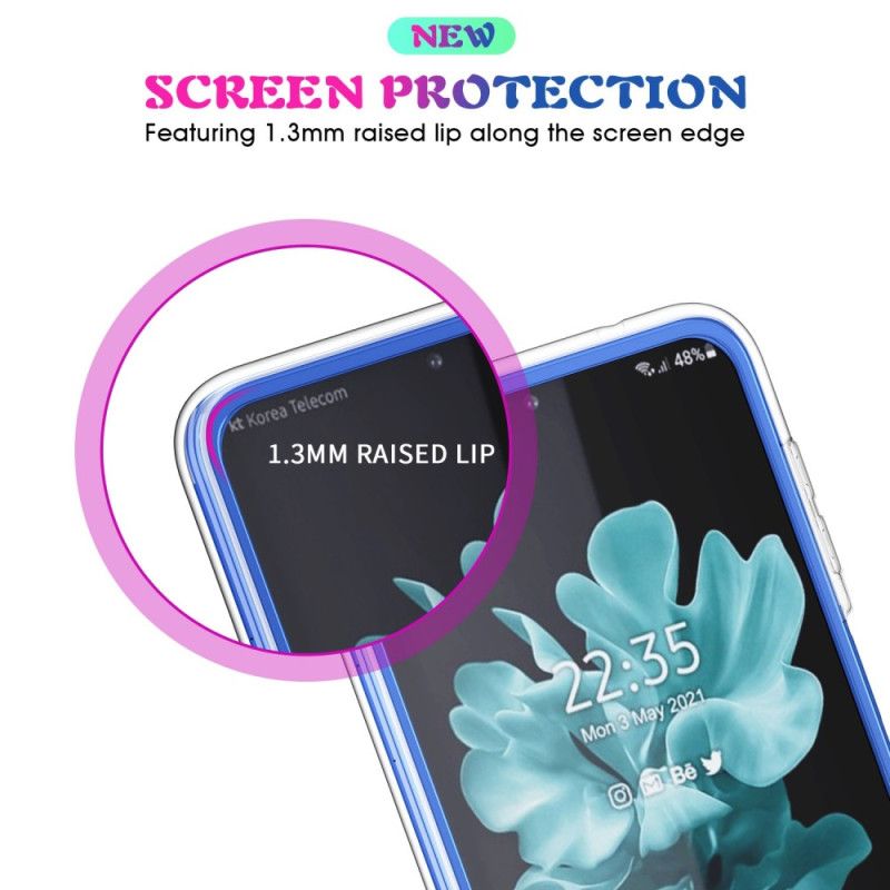 Mobilcover Samsung Galaxy Z Flip 4 Flip Cover Krystal