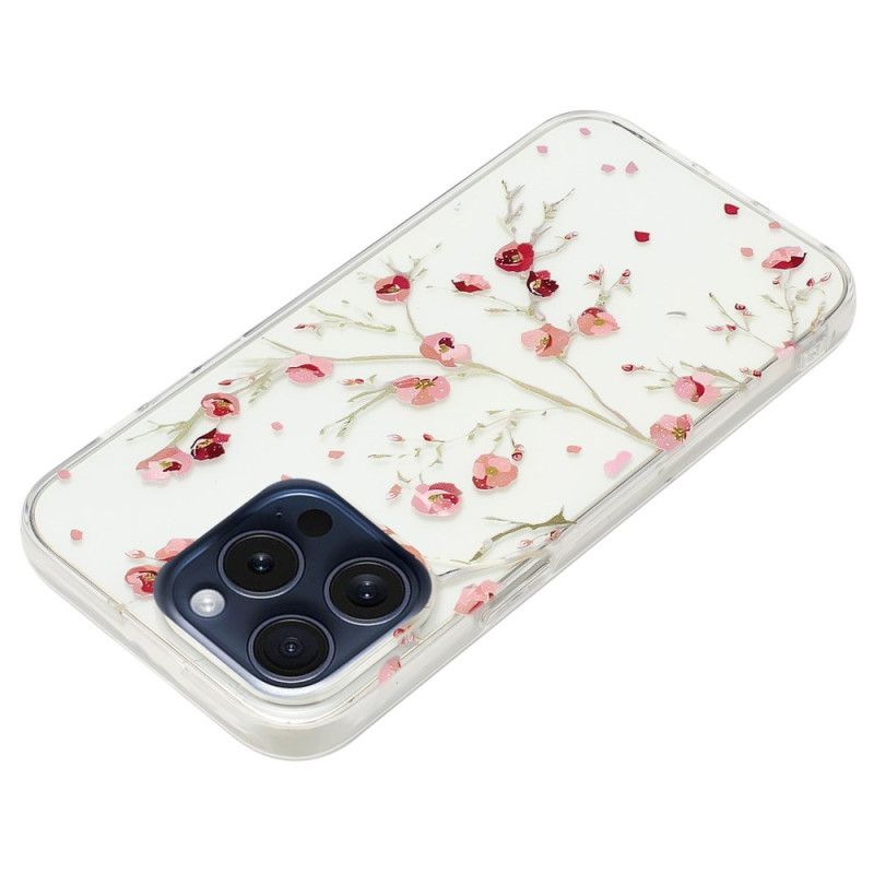 Cover iPhone 16 Pro Max Blomster