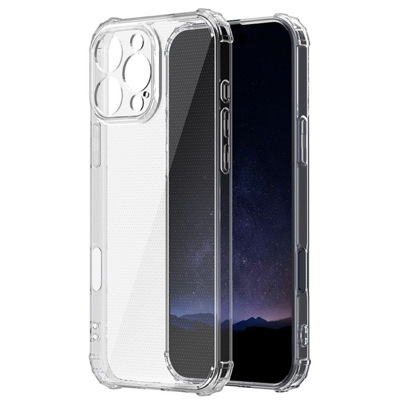 Cover iPhone 16 Pro Max Gennemsigtig Anti-ridse