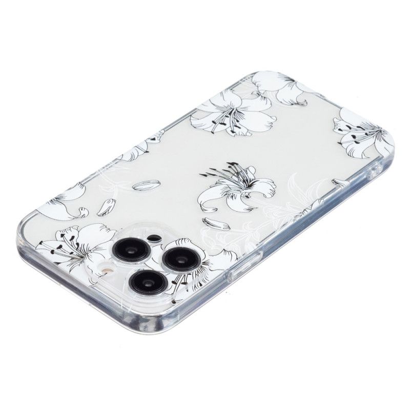 Cover iPhone 16 Pro Max Hvide Blomster