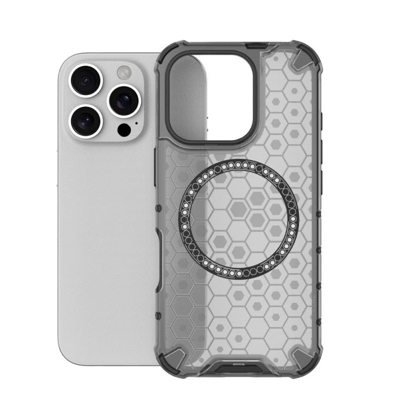 Cover iPhone 16 Pro Max Magnetisk Honeycomb