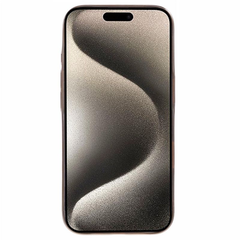 Cover iPhone 16 Pro Max Metal Effect Edge X-level